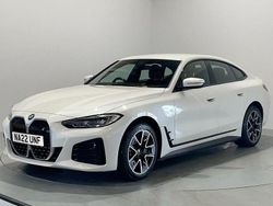 White Used 2022 BMW i4 M Sport Sedan | £26,499 (Fair price)