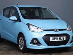 Blue Used 2014 Hyundai i10 SE Hatchback | £4,190 (Fair price)
