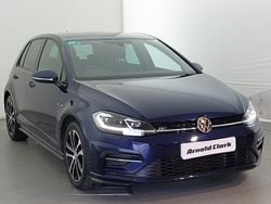 Blue Used 2020 VW Golf VII R-line Edition Hatchback | £20,998 (Fair price)