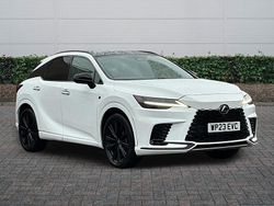 White Used 2023 Lexus RX500h Sport Line SUV | £54,290 (Expensive)
