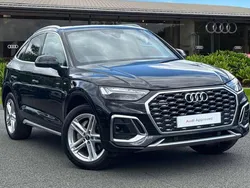 Black Used 2024 Audi Q5 Sportback S-Line SUV | £39,250 (Good price)