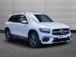 Polar white Used 2024 Mercedes GLB220 Executive SUV | £34,350 (Fair price)