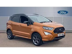 Orange Used 2018 Ford Ecosport ST-Line SUV | £8,804 (Fair price)