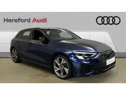 Blue Used 2023 Audi S3 Black Edition Hatchback | £36,638 (A bit pricey)