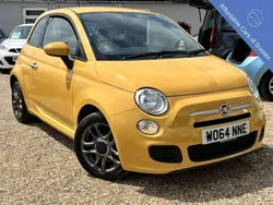 Yellow Used 2015 Fiat 500 S Hatchback | £5,495 (Fair price)