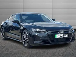 Black Used 2022 Audi e-tron GT quattro Comfort Sedan | £44,350 (Good price)