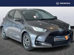 Grey Used 2022 Toyota Yaris Hybrid Design Hatchback | £16,400 (Fair price)