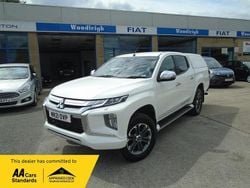 White Used 2021 Mitsubishi L200 Pickup | £15,995 (Fair price)