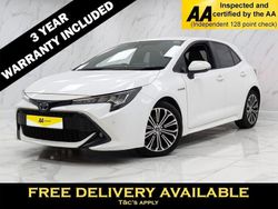 White Used 2019 Toyota Corolla Design Hatchback | £13,295 (A bit pricey)