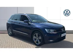 Blue Used 2019 VW Tiguan Match SUV | £16,074 (Fair price)