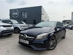 Blue Used 2016 Mercedes A180 AMG line Hatchback | £12,650 (Fair price)