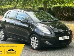 Black Used 2011 Toyota Yaris Hatchback | £2,295 (Good price)
