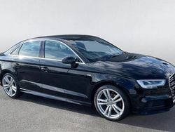 Black Used 2018 Audi A3 S-Line Sedan | £13,998 (Fair price)