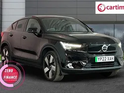 Black Used 2022 Volvo C40 Pro SUV | £23,990