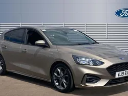 Silver Used 2019 Ford Focus ST-Line Hatchback | £12,141 (Fair price)