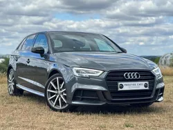 Grey Used 2017 Audi A3 Sportback Black Edition Hatchback | £14,991 (Fair price)