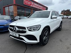 White Used 2020 Mercedes GLC220 AMG line Estate | £24,990 (Good price)