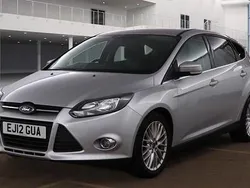 Silver Used 2012 Ford Focus Zetec Hatchback | £3,495 (Fair price)