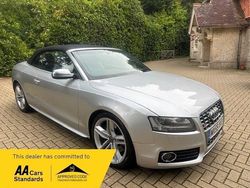 Silver Used 2009 Audi A5 Cabriolet Advanced Cabriolet | £7,495 (A bit pricey)