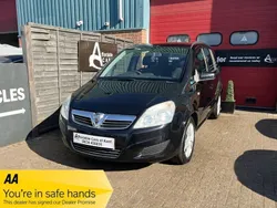 Black Used 2008 Vauxhall Zafira MPV | £4,995 (Expensive)