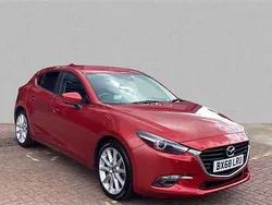Red Used 2018 Mazda 3 Inclusive Hatchback | £12,250 (Fair price)