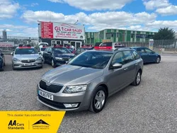 Beige Used 2015 Skoda Octavia SE Estate | £7,910 (Fair price)