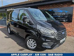 Black Used 2022 Ford Transit Custom Limited Van | £12,690 (Fair price)