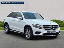 White Used 2018 Mercedes GLC250 Estate | £18,799 (Fair price)