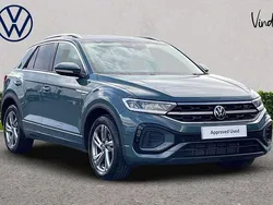 Blue Used 2022 VW T-Roc R-line SUV | £23,716 (Fair price)