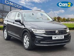 Black Used 2023 VW Tiguan Life SUV | £21,250 (Fair price)