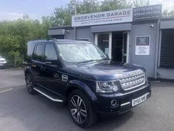 Blue Used 2015 Land Rover Discovery 4 HSE Luxury SUV | £16,995 (Fair price)