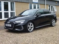 Black Used 2021 Audi A3 S-Line Sedan | £16,995 (Fair price)