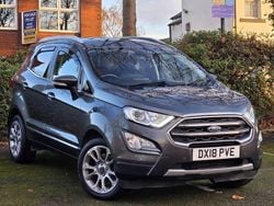 Grey Used 2018 Ford Ecosport Titanium SUV | £8,900 (Fair price)