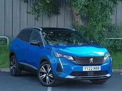 Blue Used 2022 Peugeot 3008 Premium SUV | £21,498 (A bit pricey)