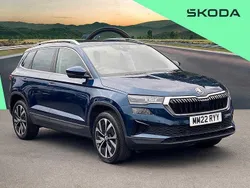 Blue Used 2022 Skoda Karoq SE L SUV | £19,382 (Fair price)