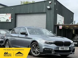 Blue Used 2018 BMW 520 M Sport Sedan | £13,990 (Fair price)