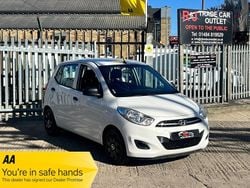 White Used 2013 Hyundai i10 Classic Hatchback | £3,295 (Fair price)