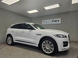 White Used 2018 Jaguar F-Pace R-Sport SUV | £16,495 (Fair price)