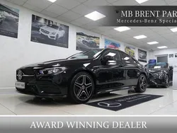 Black Used 2023 Mercedes CLA200 Executive Coupe | £23,750 (Fair price)