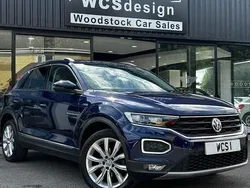 Blue Used 2018 VW T-Roc SEL SUV | £14,290 (Fair price)