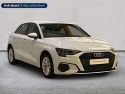 White Used 2022 Audi A3 Advanced Hatchback | £19,107 (Good price)