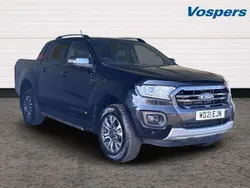 Black Used 2021 Ford Ranger Wildtrack Pickup | £22,794 (Fair price)