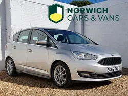 Silver Used 2017 Ford C-MAX Zetec MPV | £2,750