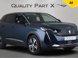Blue Used 2022 Peugeot 3008 Allure Hatchback | £15,650 (Fair price)