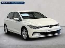 White Used 2022 VW Golf VIII Life | £17,822 (Fair price)