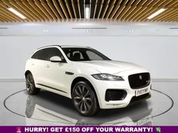 White Used 2017 Jaguar F-Pace S SUV | £17,899 (Good price)
