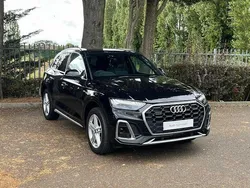 Black Used 2022 Audi Q5 S-Line SUV | £33,490 (A bit pricey)