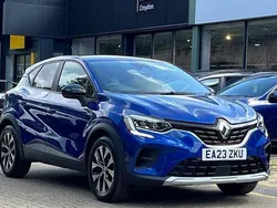 Id metallic iron blue Used 2022 Renault Captur Evolution SUV | £17,161 (Fair price)