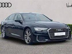 Firmament blue, metallic Used 2019 Audi A6 S-Line Sedan | £18,657 (Fair price)
