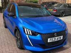 Blue Used 2021 Peugeot 208 GT Hatchback | £11,888 (Fair price)
